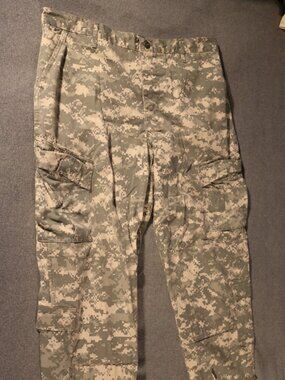 Army Pants Large Short ACU Digital Camo Trousers US Combat Uniform